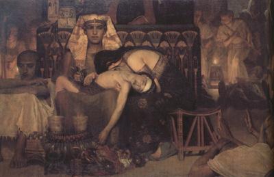 Alma-Tadema, Sir Lawrence The Death of the First-Born (mk23)